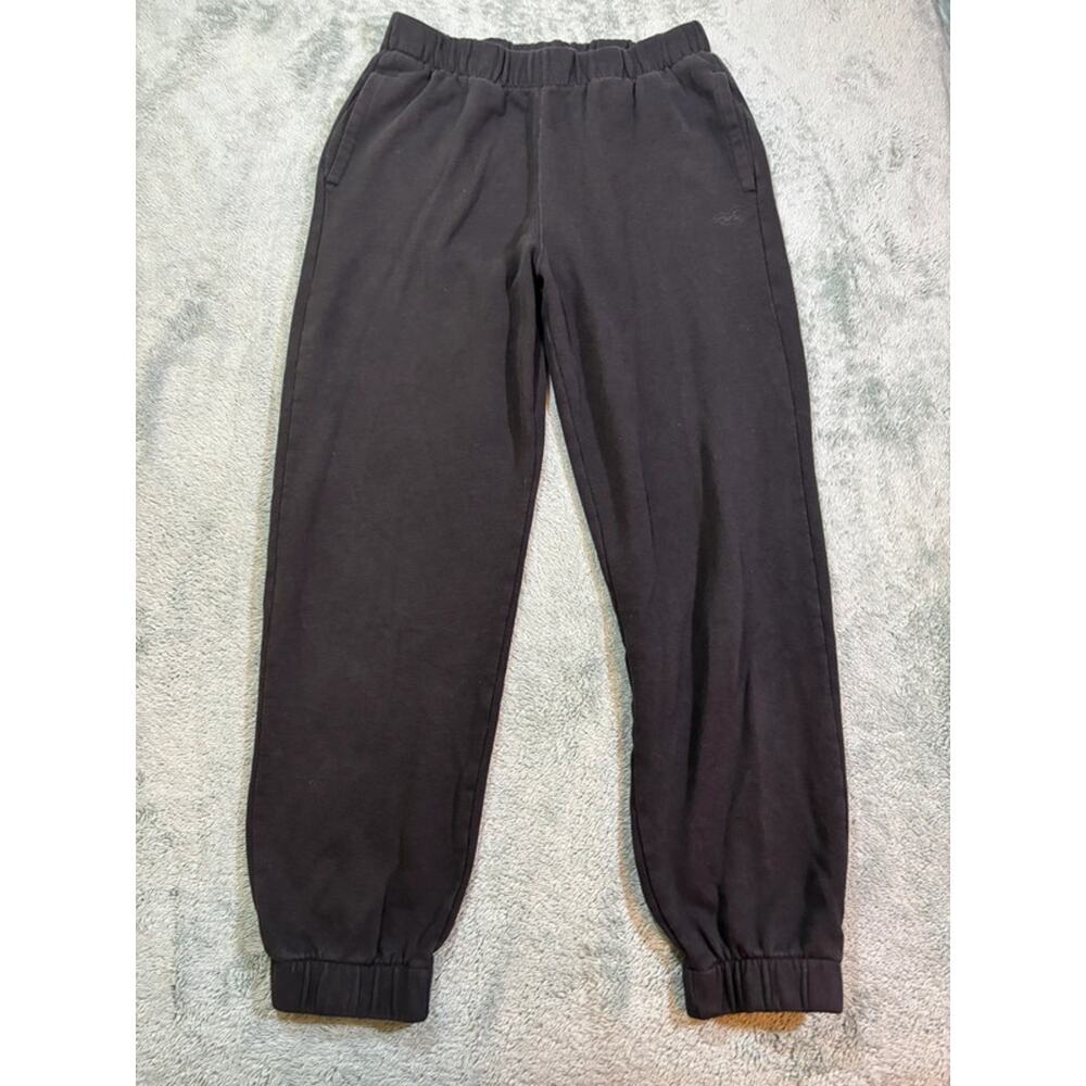 Hollister Black Cotton Joggers Size US (S) Small in Great Quality